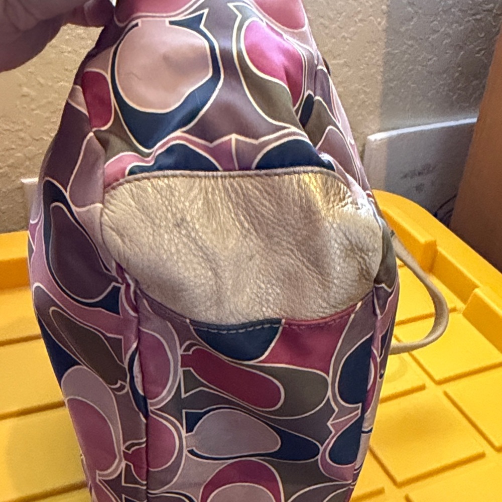 Coach Colorful Signature Tote Bag - Picture 5 of 16